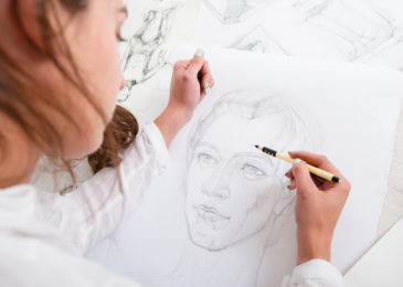 Learn The Basics Of Drawing With Only A Few Supplies