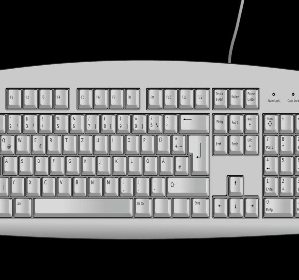 How Large Print German Computer Keyboards Support Better Visibility